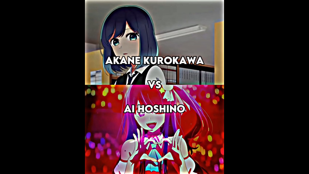 AI Hoshino vs Akane Kurokawa | Oshi no ko #anime #animeedit #shorts #viral