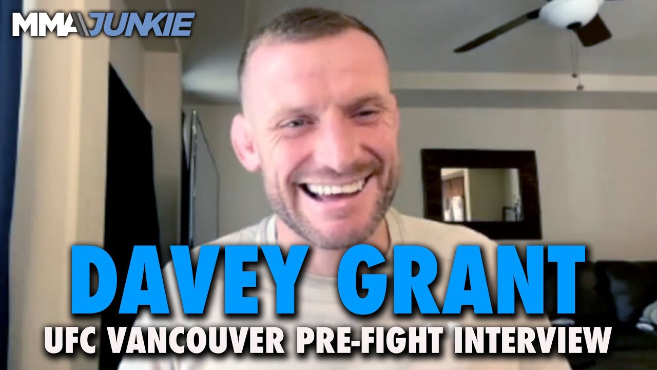 39-year-old Davey Grant has no intentions of retiring: 'I'm getting better' | UFC Vancouver