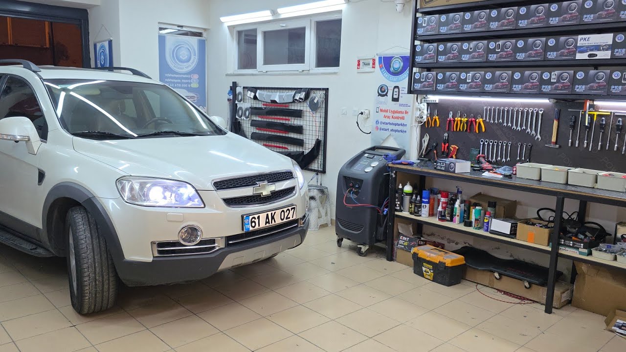 Start Stop Türkiye 2012 model #captiva Start Stop / Tesla / 360 kamera / Ambiyans aydınlatma 