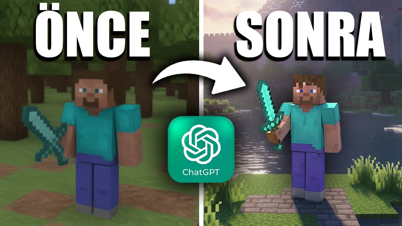 YAPAY ZEKA SIFIRDAN MİNECRAFT YAPIYOR! (grafikler harika..)