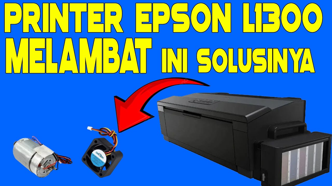 Если ваш принтер EPSON L1300 работает медленно, вот решение, без необходимости замены динамо-машины.