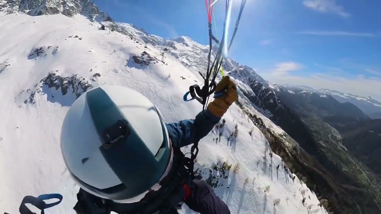Speedriding Chamonix, Aiguille du Midi
