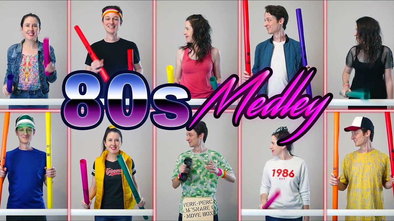 80s Medley on Boomwhackers!