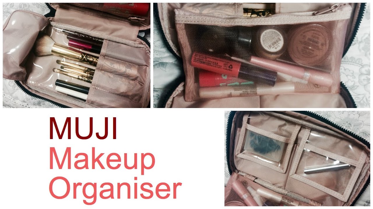 The BEST Makeup Bag Ever - MUJI Organiser