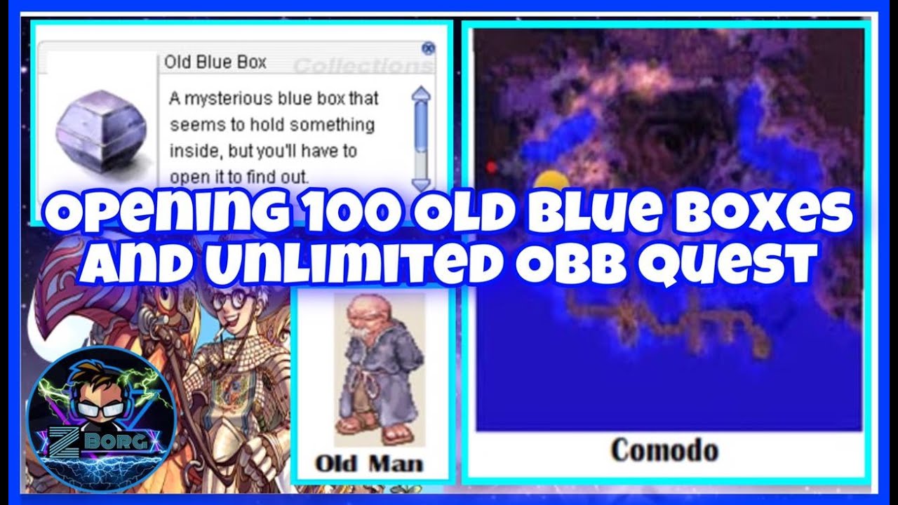 Ragnarok Transcendence: Old Blue Box Quest and Opening 100 OBB's