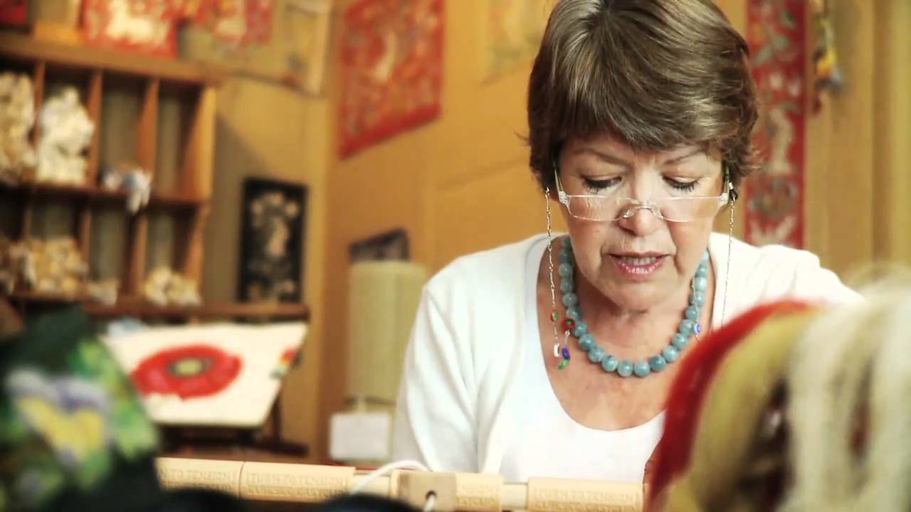 La Tapisserie d'Aubusson : Atelier Véronique de Luna dans la Creuse