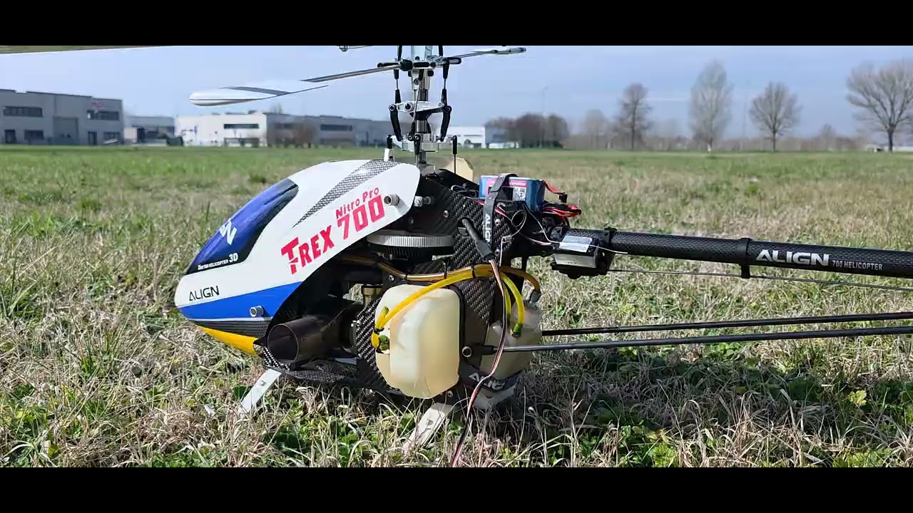 My Wren 44 Hely Align T-Rex 700 jet start-up 🚁