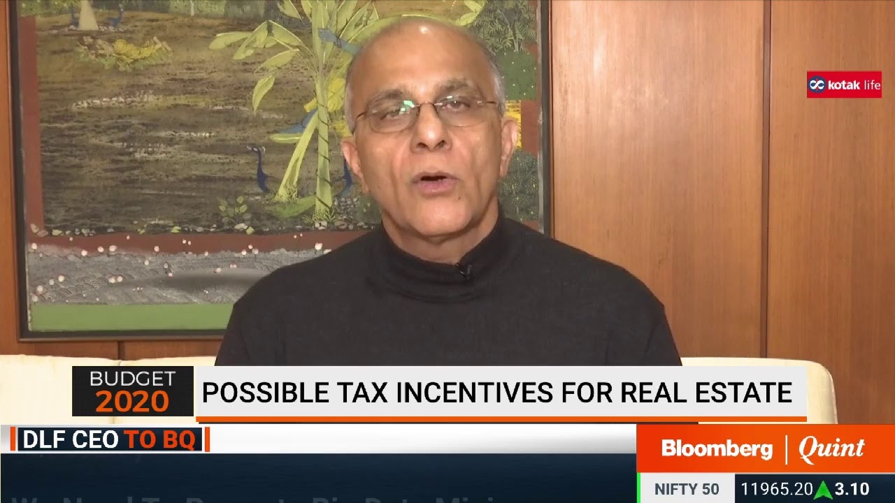DLF On Real Estate's Union Budget 2020 Wishlist