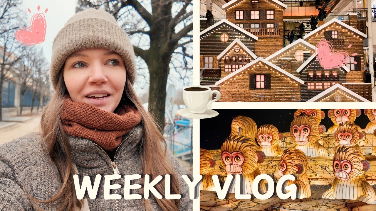 Un bout de Japon à Paris, la plus belle bibliothèque et le rush des cadeaux ! 🎁Weekly Vlog ♡