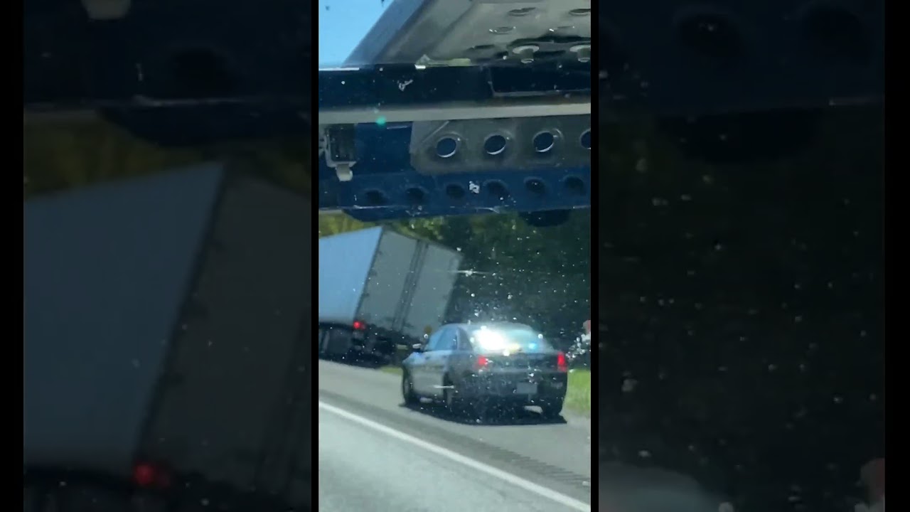 Highway truck accident#truckaccident #highwayincident #emergencyservices #traffic