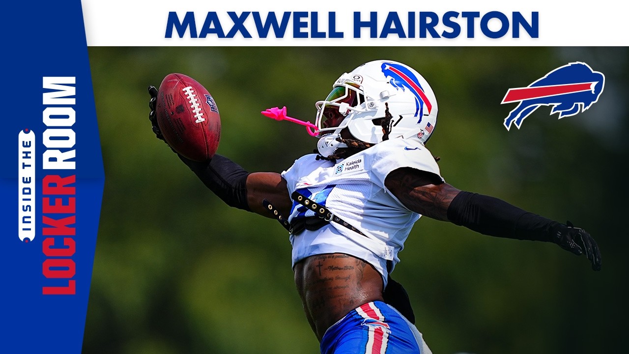 Maxwell Hairston On Preparing For The Season Ahead | Buffalo Bills