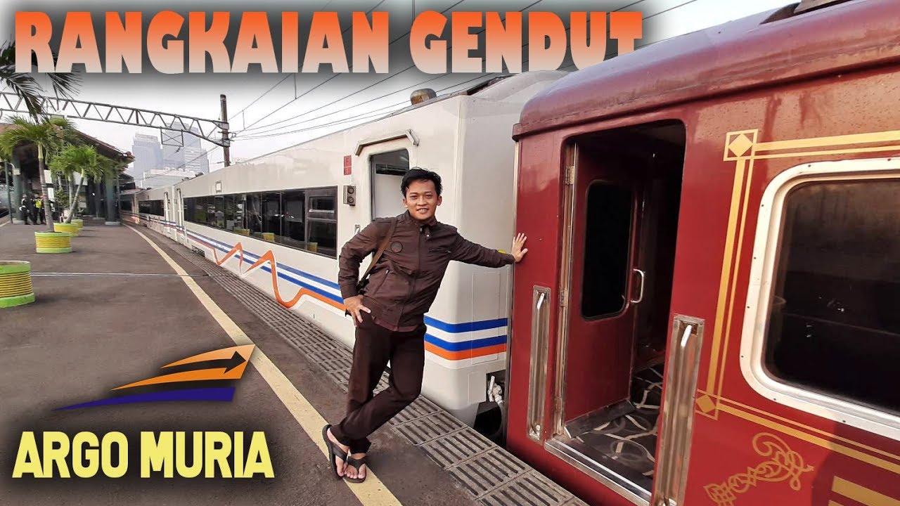 Naik Kereta Ternyaman dengan Air Suspension | Argo Muria Gambir - Semarang