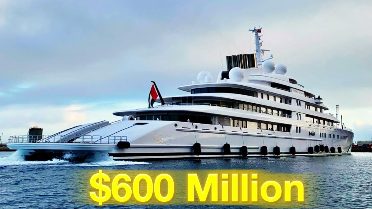 Inside The Longest Yacht $600 Million Super Yacht Azzam