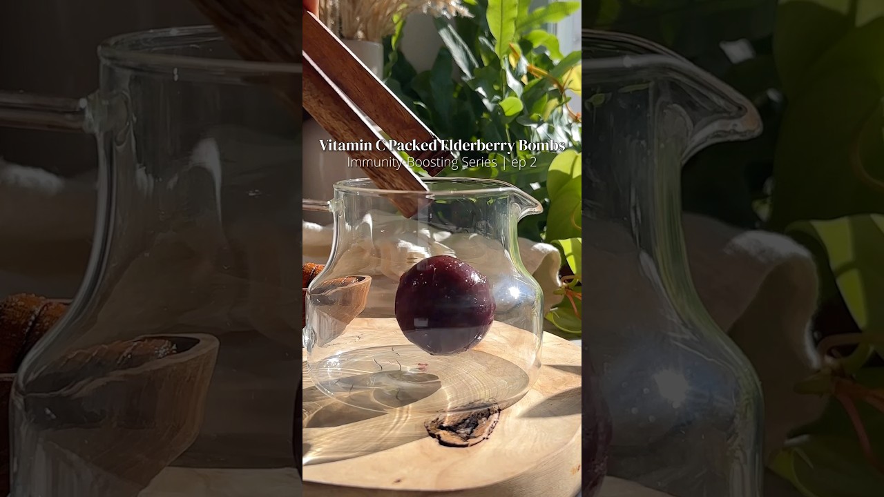 Лучший чай от простуды ☕️ Бомбочки из бузины с витамином С #простудаигрипп #сезонгриппа #средства