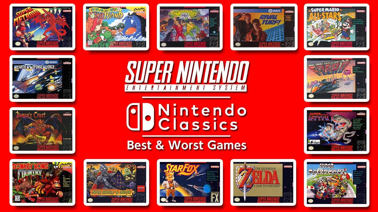 Nintendo Classics: Top 66 Super NES Games on Nintendo Switch Online (According to the Critics)