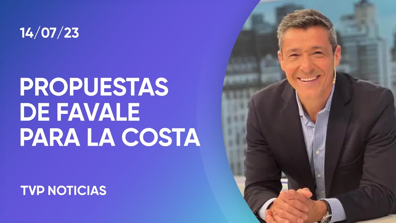 Las propuestas de Guillermo Favale para el Partido de la Costa