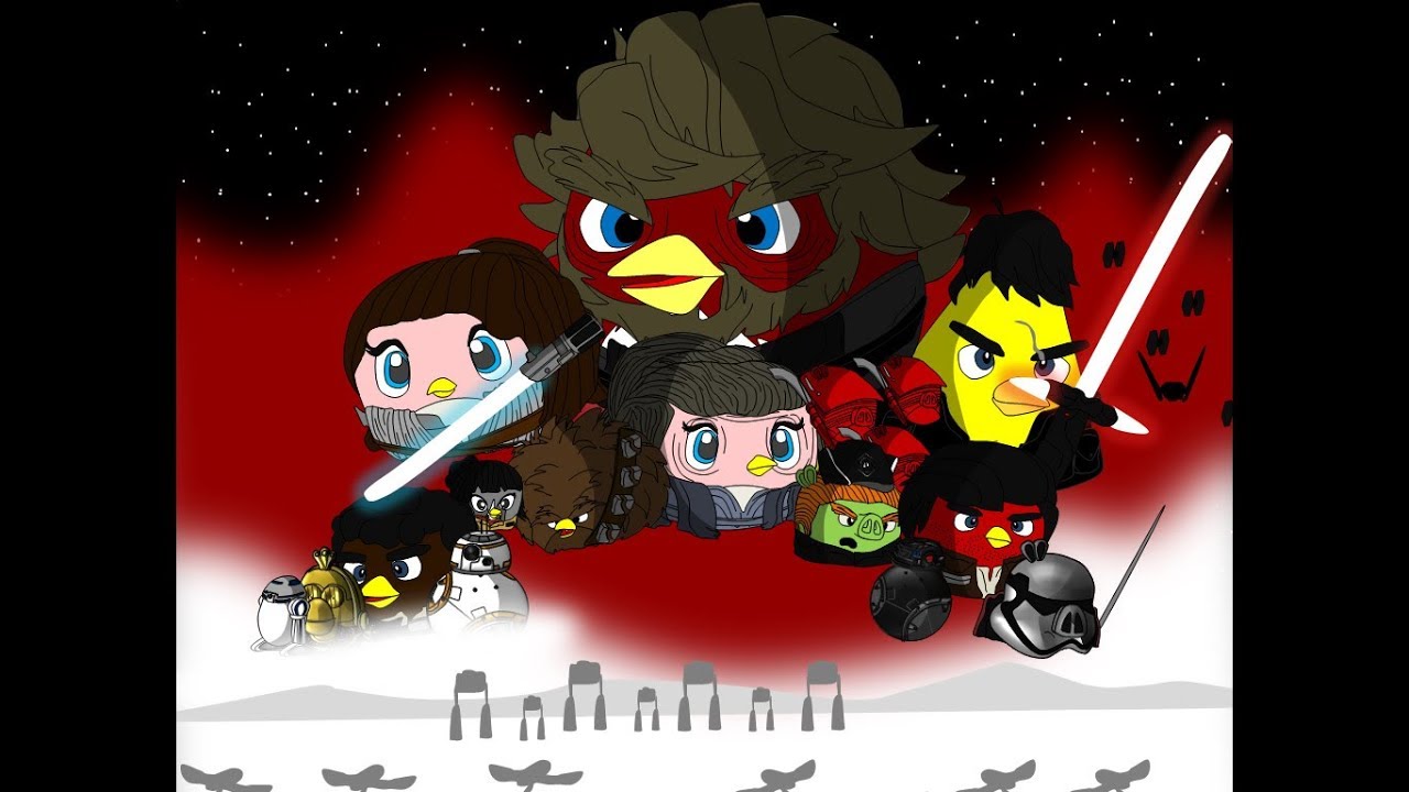 Angry Birds Star Wars The Last Jedi Charcters