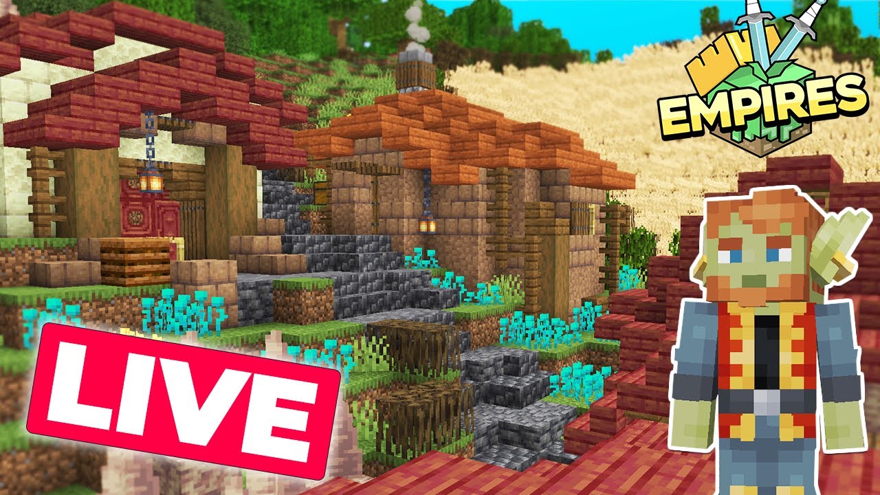 Empires S2 : I Built a Railroad in Minecraft 1.19 Survival Let's Play
