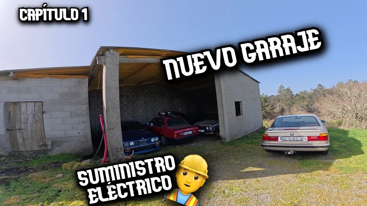 Sacamos TODOS los BMW para comenzar las OBRAS 😳 ALIMENTAMOS el GALPÓN de ELECTRICIDAD 👌