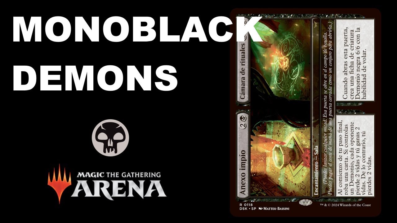 EL MAZO TRIBAL POR EXCELENCIA. Monoblack Demons