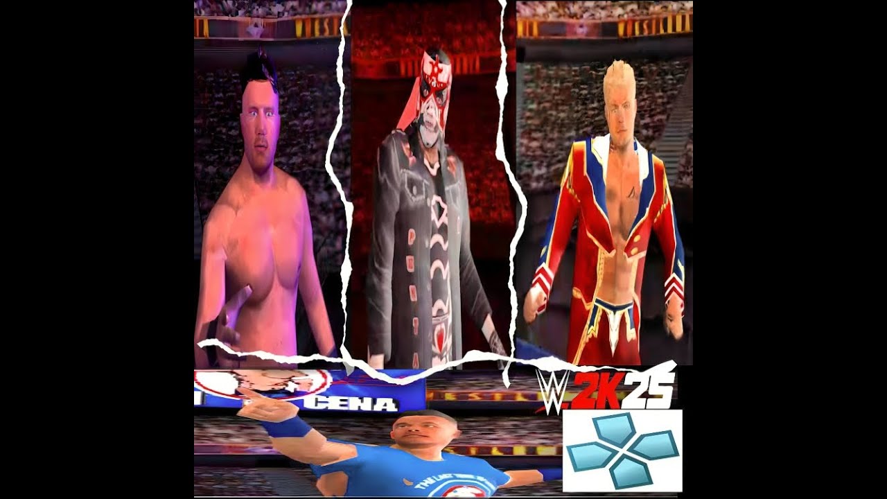 WWE SVR 2007 MOD WWE 2K25 MOD FOR PPSSPP ENTRANCE PREVIEWS PART 1