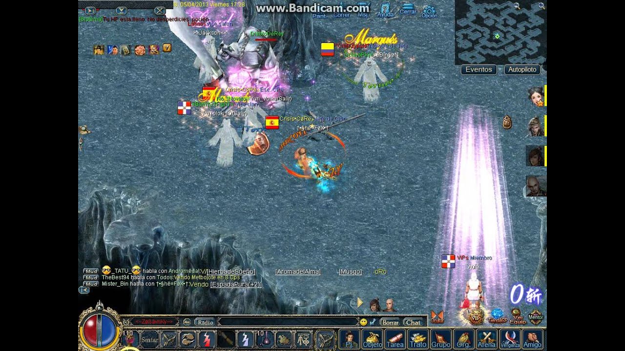 Vendo Personaje Conquista 2.0 FULL+12 Troy SERVER GALAXIA