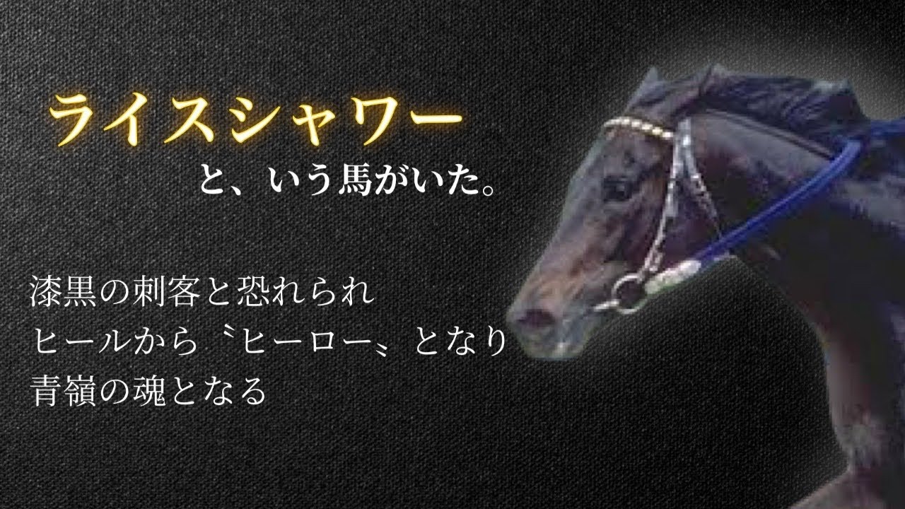 【黒い刺客】ライスシャワー🏇