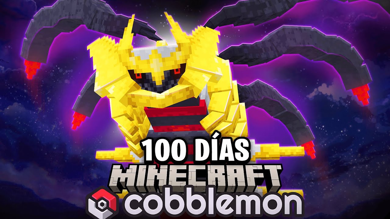 Sobreviví 100 Días en el Mejor Servidor de Minecraft POKÉMON (Cobblemon)