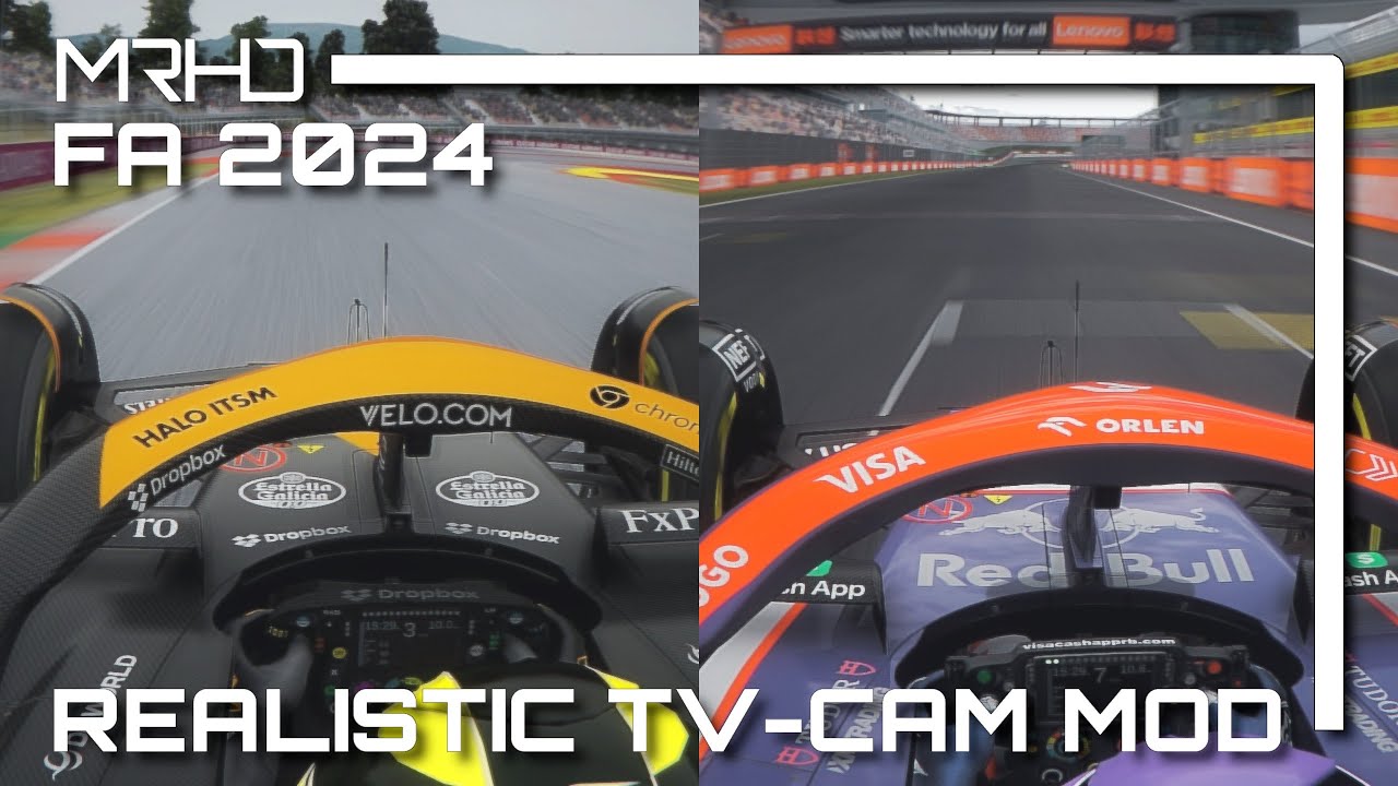 Assetto Corsa Realistic TV-Cam Mod for VRC´s Formula Alpha 2024
