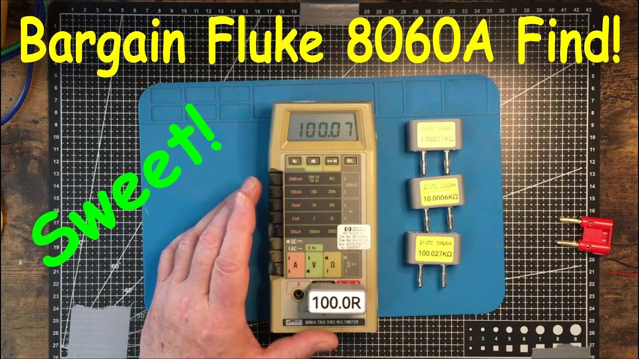 Uni-Byte 0313 — УДИВИТЕЛЬНЫЙ Fluke 8060A! Подходит для PRIME-таймов.