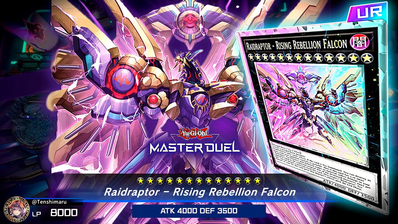 UNAFFECTED! NEW RAIDRAPTOR SUPPORT: RISING REBELLION FALCON ARE CRUSHING ON Yu-Gi-Oh! Master Duel.