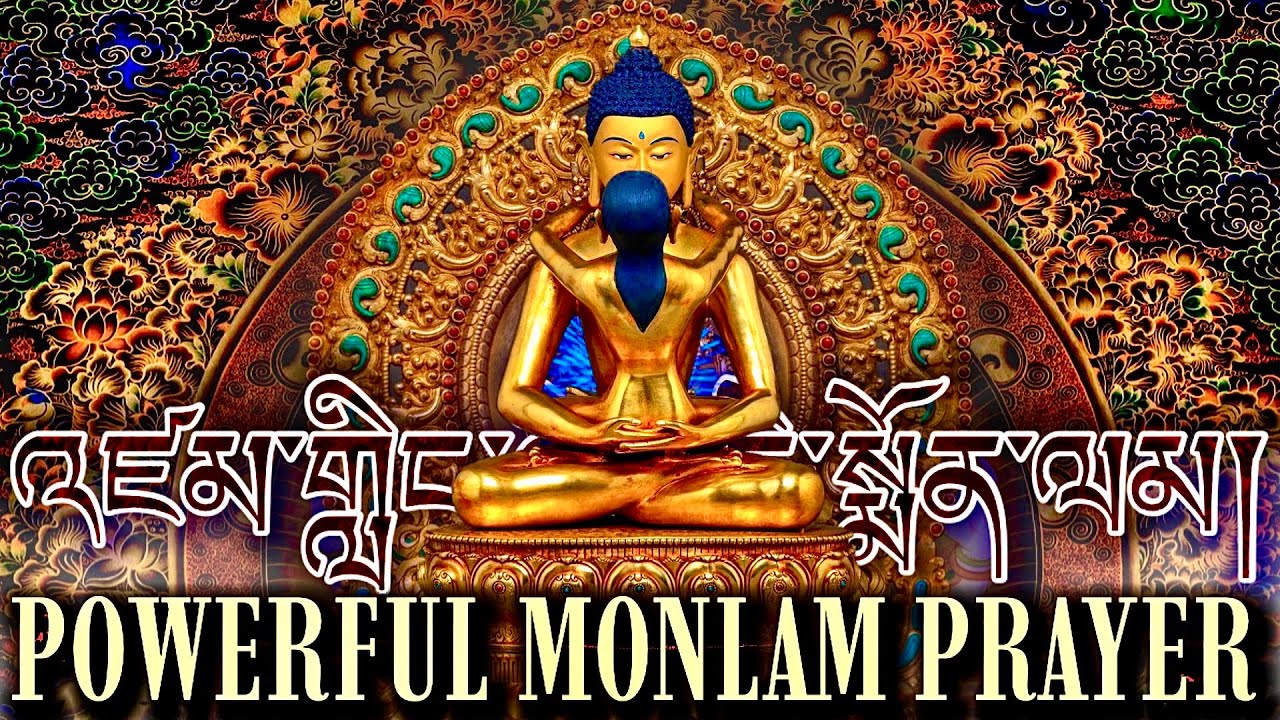 ☸The Monlam Prayer For World Peace And Harmony(སྨོན་ལམ)Aspiration Prayer Of Samantabhadra|Zangcho