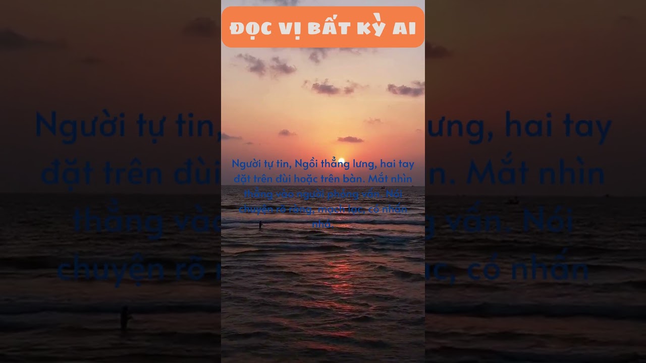 Đọc vị bất kỳ ai T&igrave;nh huống phỏng vấn xin việc 1 #xuhuong