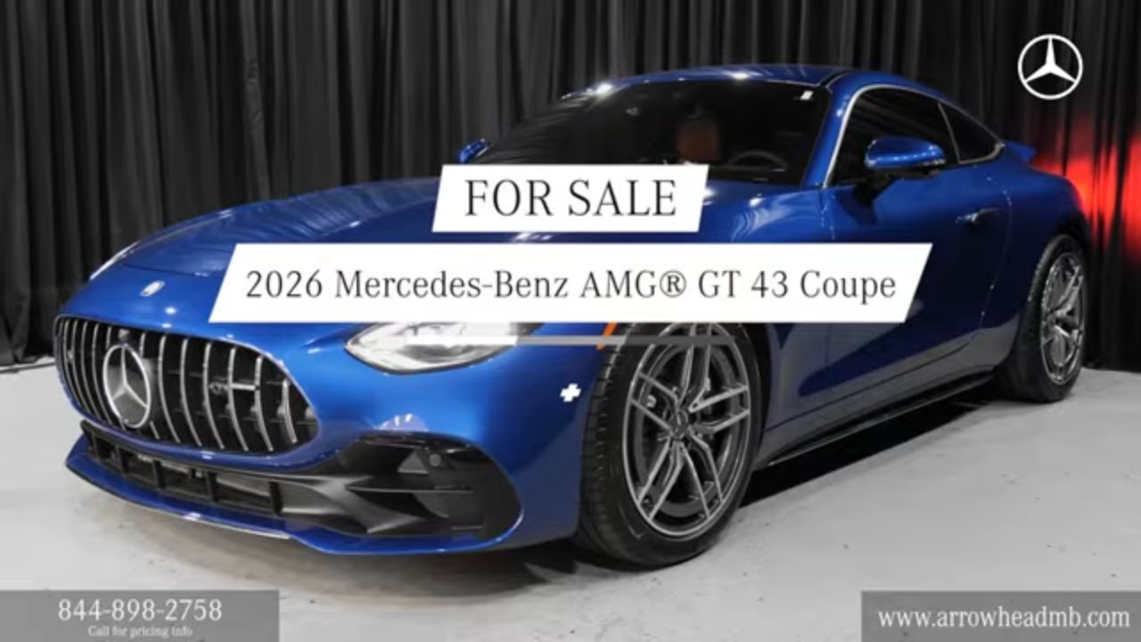 MB Arrowhead - 2026 Mercedes-Benz AMG® GT 43 Coupe For Sale Peoria AZ