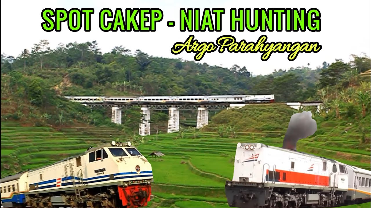 INDAHNYA PEMANDANGAN - Argo Parahyangan Jelajah Daop 2 Bandung
