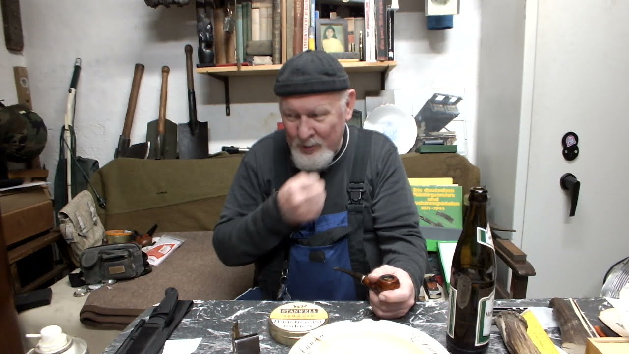 Stanwell Sungold - bei Bier und Pfeife.