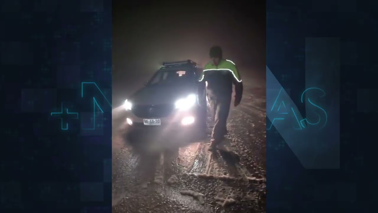 Carabineros rescata a personas desorientadas por condiciones climáticas extremas en Hito Cajón