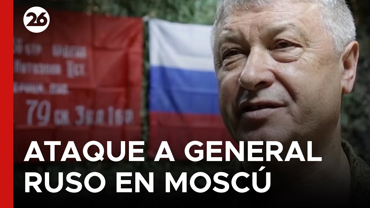 🇷🇺 ATENTADO EN RUSIA | Atacaron a tiros a un alto general y subjefe de espionaje militar