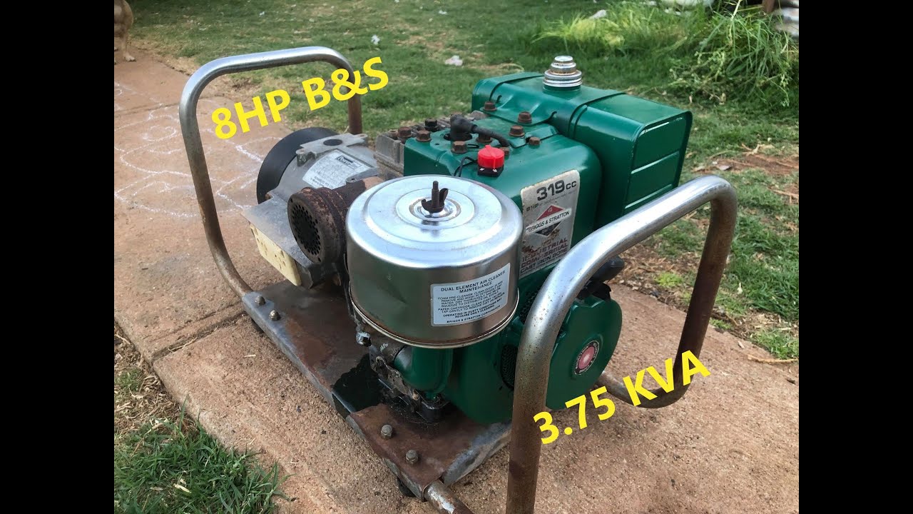 Will it run? Neglected old briggs and stratton generator