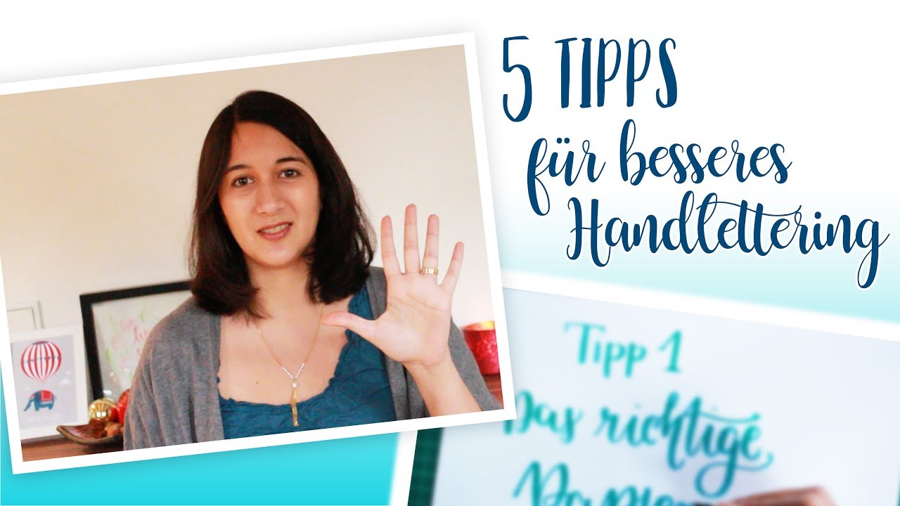Besseres Handlettering? 5 Tipps und Tricks [Deutsch]