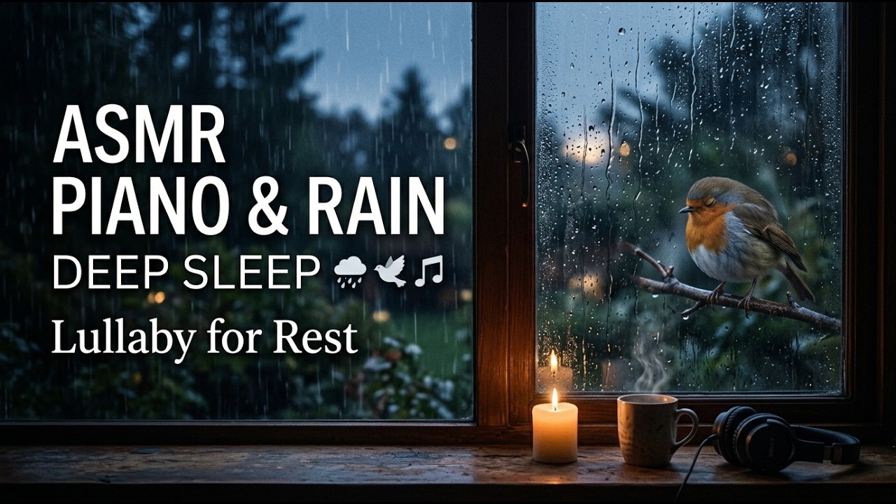 🕊️ Relaxing Bird Sounds for Stress Relief & Deep Sleep | ASMR