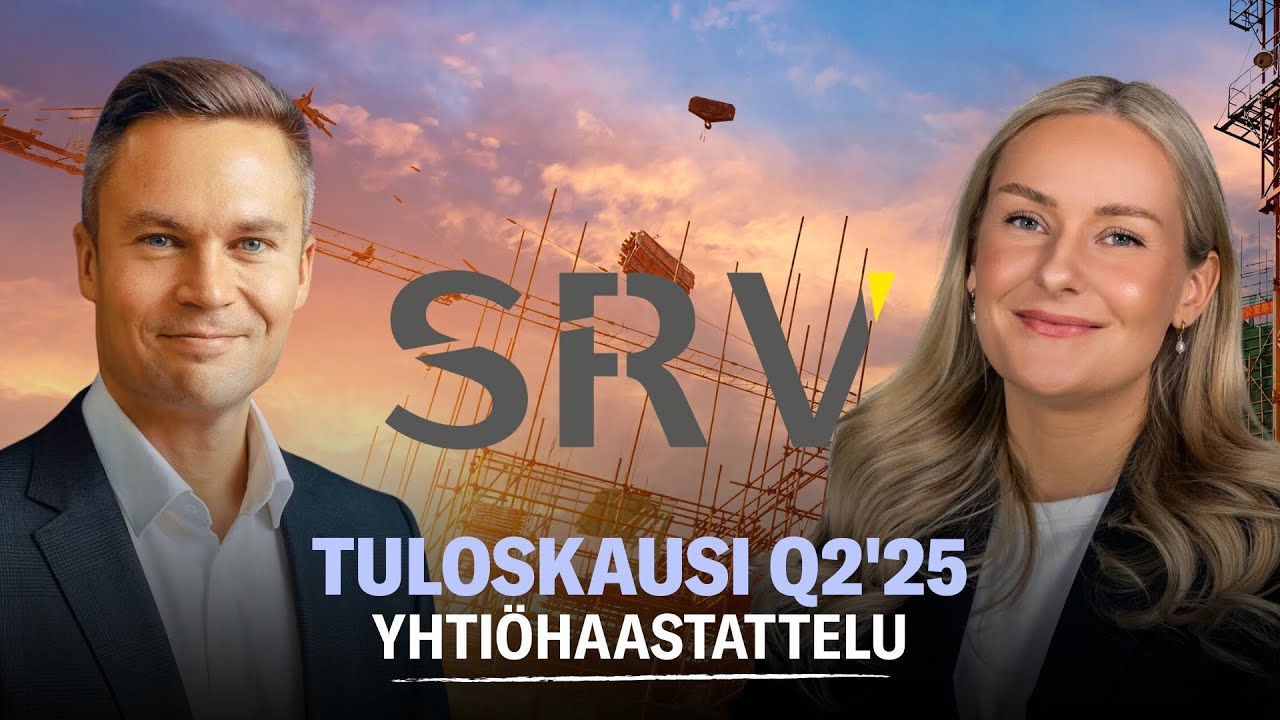 SRV Q2'25: Hankkeiden suunnitellut aloitukset viivästyneet