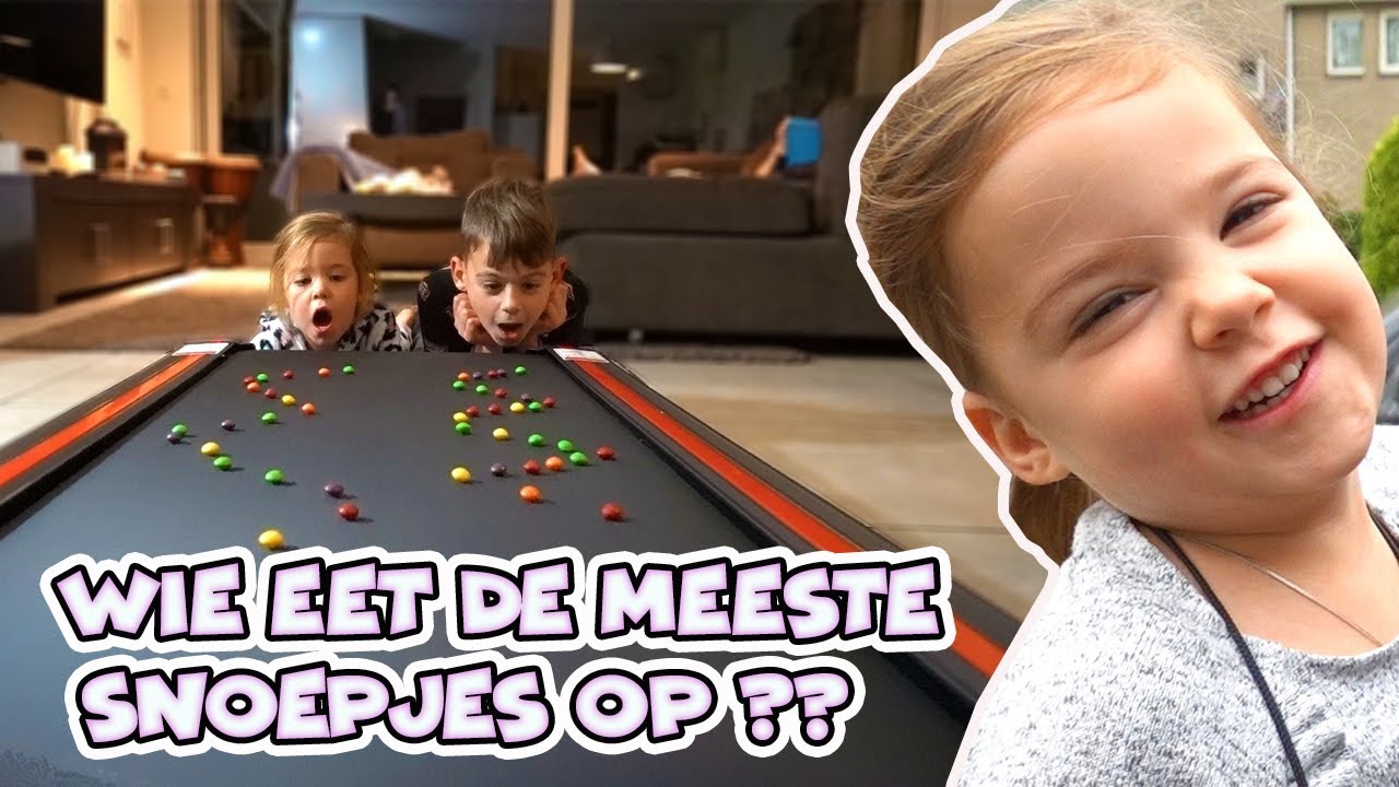 WIE KAN DE MEESTE SNOEPJES OPETEN ???