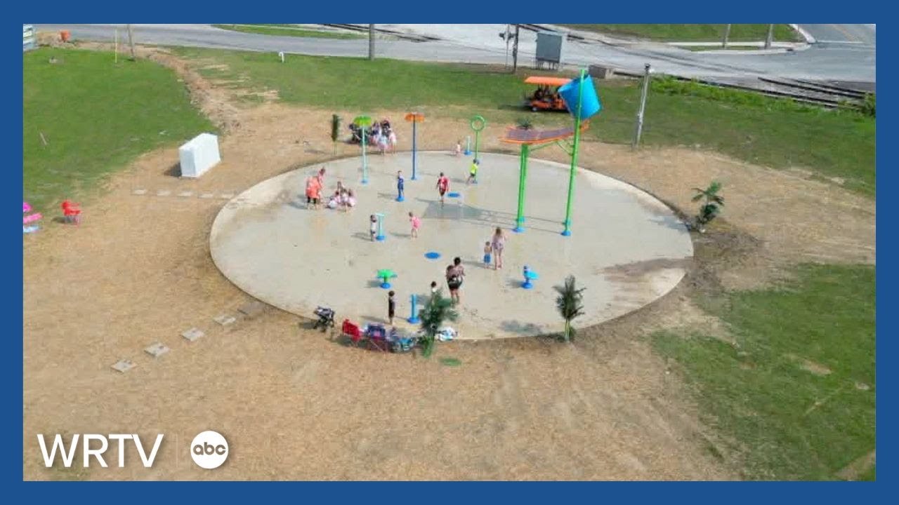 Gas City opens splash pad but questions linger about contractor who did work