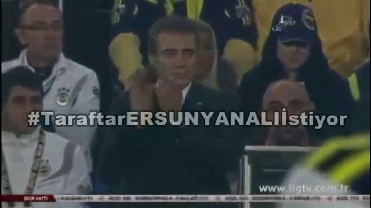 Taraftar Ersun Yanal'ı İstiyor