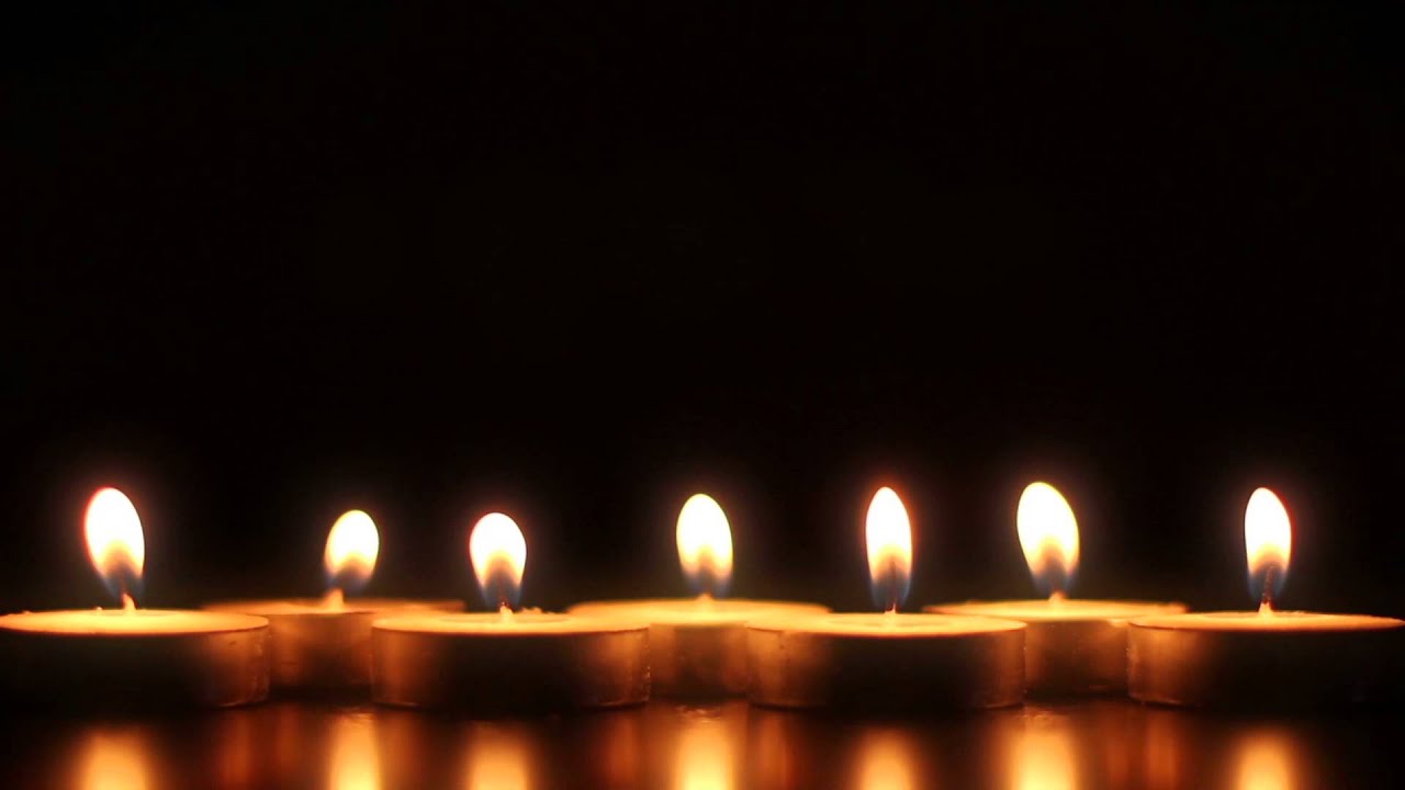 7 Candles - HD Stock Footage Background Loop