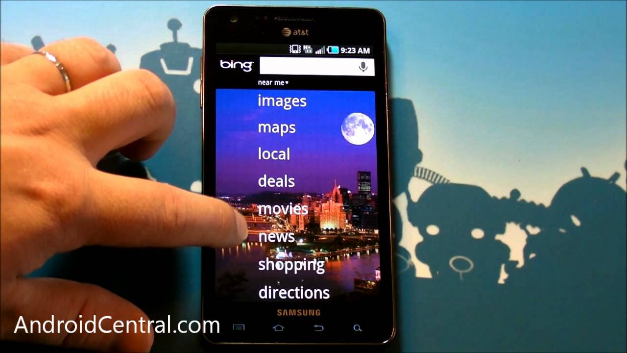 Bing app for Android redesign