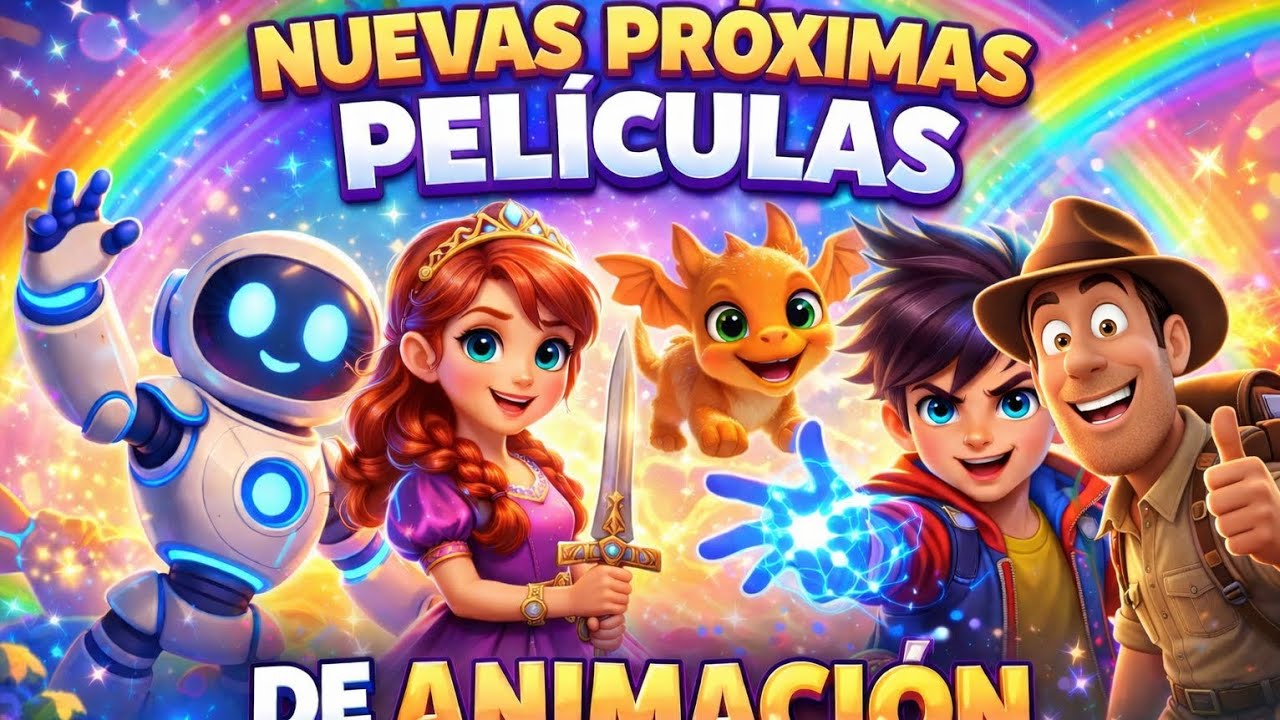 NUEVAS PRÓXIMAS PELÍCULAS DE ANIMACIÓN 2026 TRAILERS EN ESPAÑOL LATINO