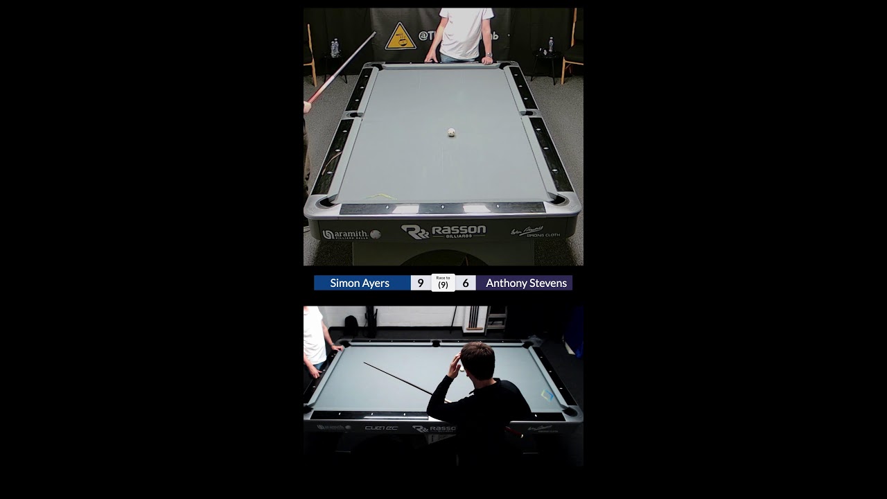 Pre-GB9 Pool practice match with Anthony Stevens