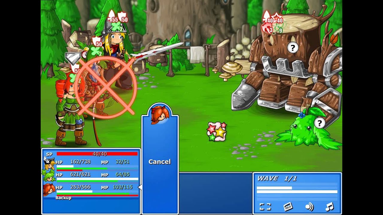 Epic Battle Fantasy 4 Boss:Mighty Oak [Epic Difficulty]